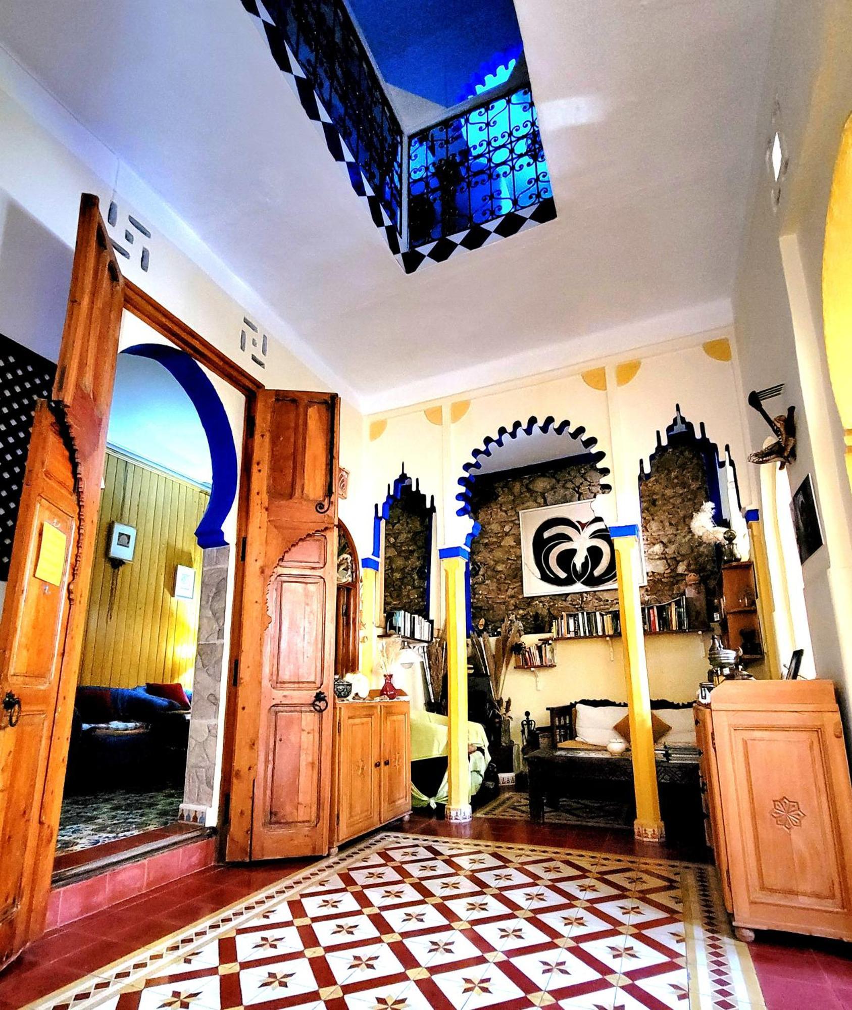 Hotel Gernika شفشاون المظهر الخارجي الصورة